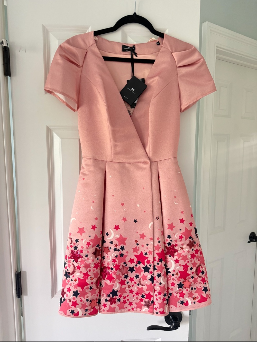 New with tags Elisabetta Franchi silk dress IT 40